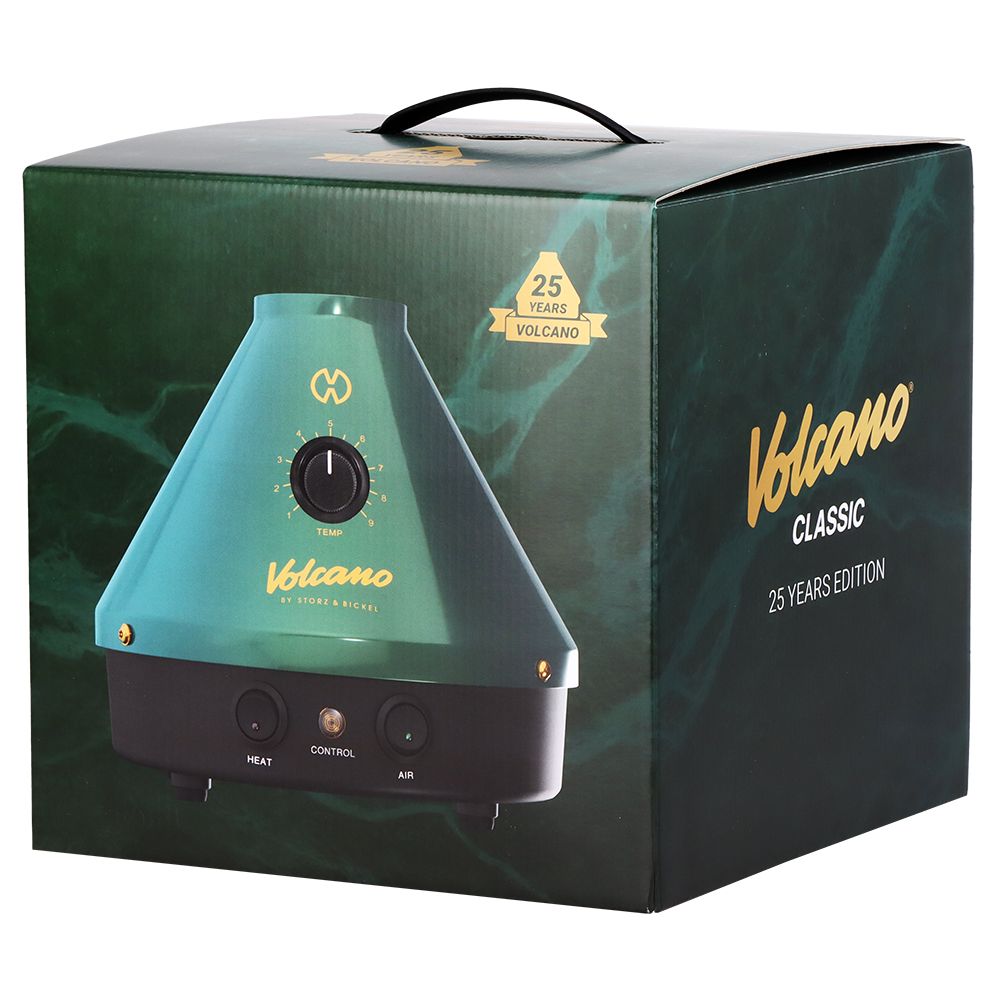 Storz & Bickel Volcano Classic Vaporizer - 25 Year Green & Gold Limited Edition