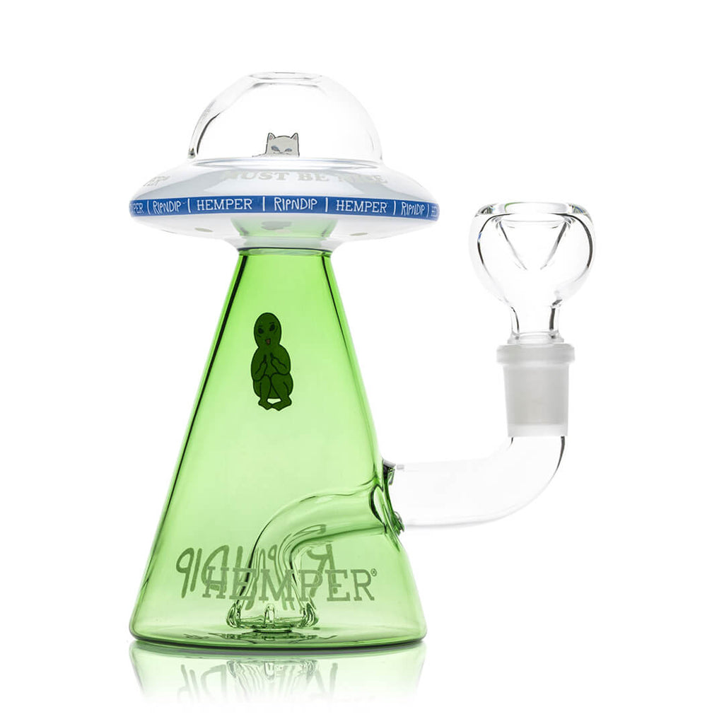 Hemper RIPNDIP x HEMPER Nermal UFO Glass Water Pipe