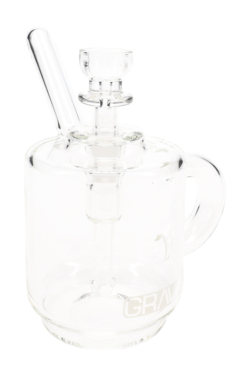 GRAV Coffee Mug Pocket Bubbler – Clear – 10 mm