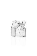 GRAV Clear Milk Carton Pocket Bubbler – 3.25″