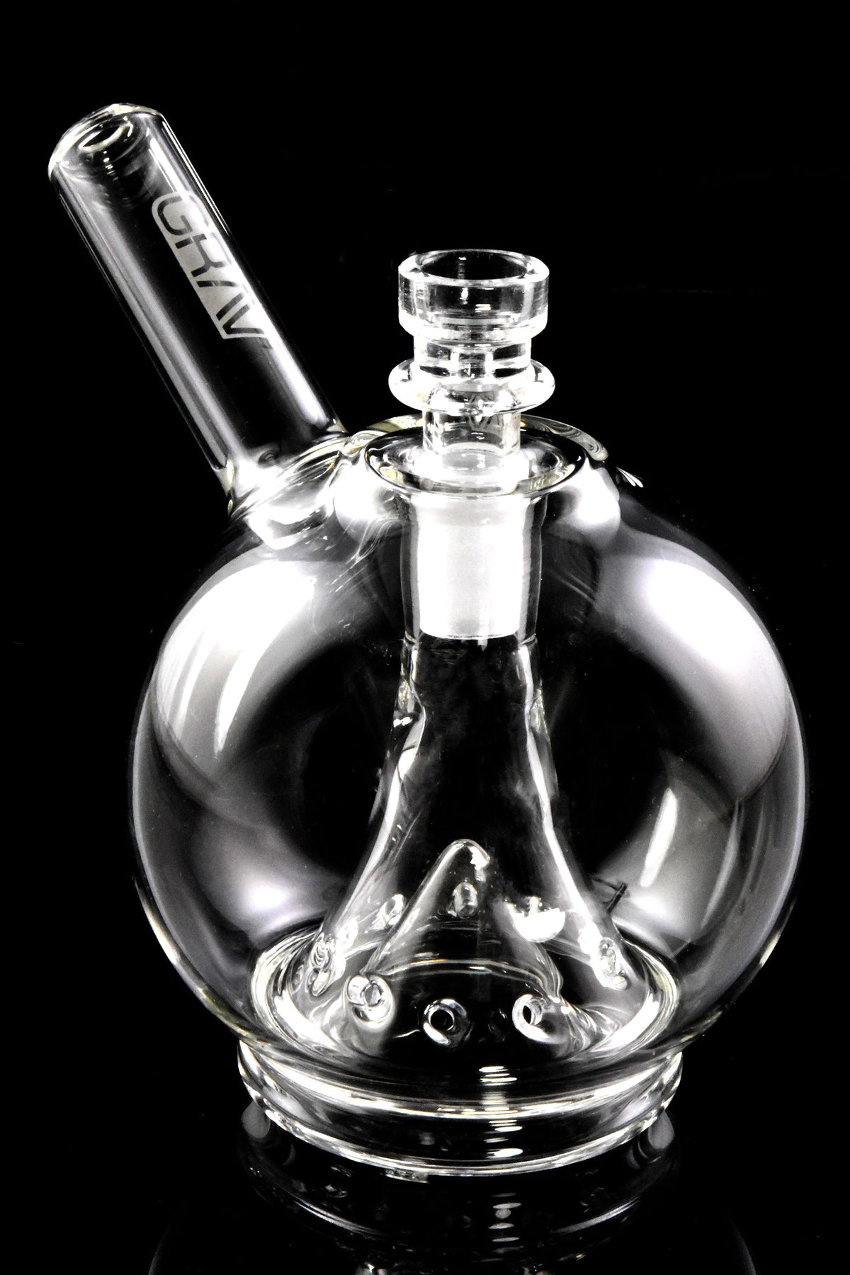 GRAV Clear Globe Glass Bubbler – 4.75″ – 14.5 mm