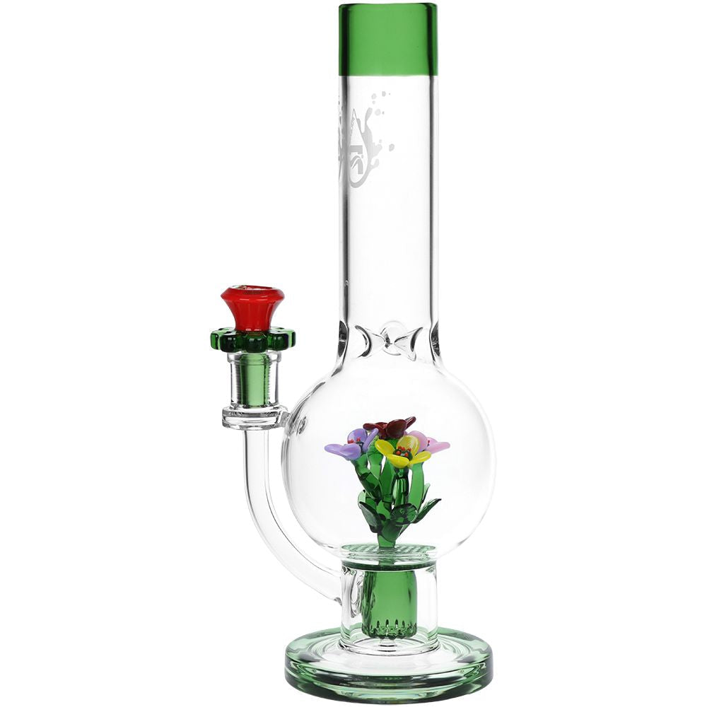 Pulsar Chill Flowerz Glass Water Pipe - 12" /14mm F